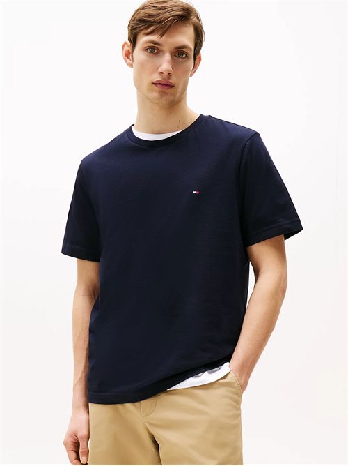 t-shirt uomo blu TOMMY HILFIGER | MW0MW37267DW5